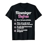 Fliesenleger Tshirt Sprüche Heimwerker Herren Plattenleger T-S