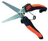 Garten Primus Gartenschere, Stauden- und Kräuterschere, schwarz/orange, 23,1 x 4,5 x 2,1 cm, 01050