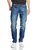 G-STAR RAW Herren Jeans Hose Rovic Zip 3d Straight Tapered jeans, Medium Aged 4639-071, 38W / 34L