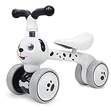 Baby Trike Baby Kleinkind Fahrrad Ohne Pedale 10-36 Monate Aufsitzspielzeug Geschenke Indoor Outdoor Laufrad für Jungen Mädchen Geburtstagsgeschenk s für 1-3 Jährige (Color : -, Size : -) Happy