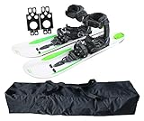 Crossblades Schneeschuhe mit Softboot Bindung für Wanderschuhe mit Harscheisen und Tasche, zum Schneeschuh Wandern, Schneeschuh Ski F