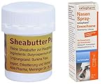 10x Nasenspray ratiopharm Erwachsene 15 ml und 1x Sheabutter pur Bio 20g - Sp