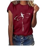 Mysight Tshirt Damen Pullover Damen Lang Sommer Bauchfreier Pulli Mädchen, Damen Bauchfrei Pullover Brief Drucken Casual Langarm Sweatshirt Kurz Sport Crop Tops Oberteile Sweatjacke Shirts Hemd B