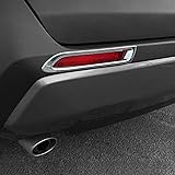 BISsouad Auto Nebelschlussleuchte Licht Rahmenabdeckung Verkleidung Dekoration Aufkleber Zubehör ， Für Toyota RAV4 2019 2020 2021 RAV 4 XA50