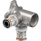 Uponor S-Press PLUS MLC Doppel-Wandscheibe 90 Grad lang 16mm x 1/2'' IG x 16