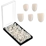 50 Stücke Temporäre Zahnkrone Mundpflege Resistente Dental Temporäre Krone Sichere Molaren Zähnkrone Veneer Zähne Kit für Mundpflege Zahn Fleischschutz Vor Kollap