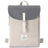 Johnny Urban Rucksack Damen Klein ROMY Sand, Mini Tagesrucksack aus Recycelten PET Flaschen für Uni Büro Freizeit - Wasserabweisend & Tab