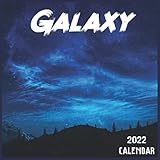 Galaxy Calendar 2022: 2021-2022 Galaxy Weekly & Monthly Planner | 2-Year Pocket Calendar | 19 Months | Organizer | Agenda | Appointment | For Galaxy L