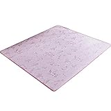 GHGMM Teppich Fußmatten, Seide aus Seide Sommer- Erfrischend Matte Teppich, Passend für Wohnzimmer Teetisch Sofa Schlafzimmer,pink,150 * 200