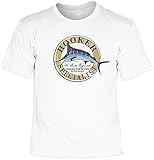 Angler T-Shirt Fische - Angelshirt Angelsport : Hooker Specialist - Bekleidung Angeln Gr: L