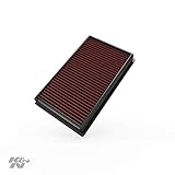 K&N 33-3005 Motorluftfilter: Hochleistung, Prämie, Abwaschbar, Ersatzfilter,Erhöhte Leistung, 2012-2019 (Golf, Tiguan, Passat, Polo, A3, Q2, S3, TT, Ateca, Leon, Laroq, Octavia)