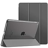 MoKo Schützhülle Kompatibel mit Neu iPad 9. / 8. / 7. Generation (2021/2020/2019), Tablethülle mit Ständer Matt Rückseite Auto Schlaf/Aufwach Funktion für iPad 10,2 Zoll, Space G