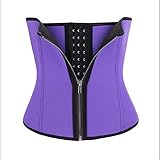 Taille Trimmer Gürtel Bauchweggürtel Waist Trainer zum Schwitzen Neopren Schwitzgürtel Verstellbarer Sport Bauchgürtel Taillenformer Fitness Korsett Sweat Sauna Belt für Damen und HerrenXL