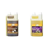 Makana Schwarzkümmelöl für Tiere, kaltgepresst, 100% rein, 1000 ml PE-Dosierflasche (1 x 1 l) & Mariendistelöl für Tiere, kaltgepresst, 100% rein, 1000 ml Dosierflasche (1 x 1 l)