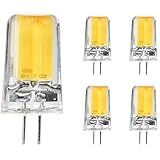 g4 led 230V Stiftsockellampe dimmbar Kaltweiß, 5er Pack, 2,5W Ersetzt 20W leuchtmittel,220lm,6500K,COB,LED Lampen,Stiftlamp