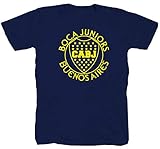 Boca Juniors Jugador Fussball FC Club Fan Argentinien Ultras T-Shirt Tee Shirt Hemd Polo M