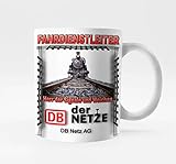 Fahrdienstleiter Tasse Bahntasse DB Netz Deutsche Bahn Eisenbahn Eisenb