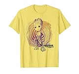 Marvel Guardians Vol. 2 Groot Watercolor Swirl T-Shirt C1