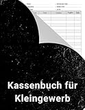 Kassenbuch Für Kleingewerb: 110 Seiten | Einfaches Buchhaltungs-Ledger-Tracker-Logbuch | Einnahmen und Ausgaben für Buchhaltung und kleine Unternehmen ... (Konto-Ledger-Leerbuch)