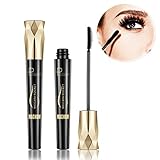 OYZK Mascara, 12 ml Black 3D Faser Wimpernmascara Dicke Curl wasserdichte Wimpernverlängerung Kolossal Mascara Band Express Makeup (Color : 02)