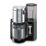 Siemens TC86503 Kaffeemaschine (1100 Watt, optimales Kaffeearoma, Timer-Funktion, abnehmbarer Wassertank, automatische Abschaltung) schw