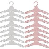Kleiderbügel Plastik Puppenkleiderbügel für 46-50cm Puppe Puppen 18 Inch Zoll American Girl Doll 16 Stück