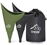 Besrina Frauenurinal,Urinella Lassen Frauen im Stehen Pinkeln,Silikon Pinkelhilfe für Frauen Wandern,Camping,Reisen (2 Pack)