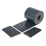 iFence Sichtschutzstreifen 50 Meter x 19 cm inkl. 30 Clips - diverse Farben (50 m, Anthrazit)