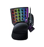 Razer Tartarus Pro - Gaming Keypad (Gamepad mit analog-optischen Tasten, 32 programmierbare Tasten, anpassbarer Auslösepunkt, Profile, Handballenauflage, RGB Chroma Beleuchtung) Schw