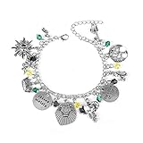 NHLBD Personalisierter Kunstschmuck, Animierter Film Lion König Kombination Frauen Armband Mode Retro Elefant Baum des Lebens Krone Anhänger Armband Zubehö