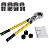 BTdahong Profi Rohr Handpresszange Presszange TH-Kontur für Rohrverbindungen Kupferrohr 16-32mm, Pressbacken Preßzange 360° für Kupferrohr Alu Verbundrohr PEX