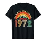 Geburtstag 50 Jahre alt Jahrgang 1972 50. Geburtstag Männer T-S