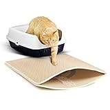 CanadianCat Company ® | Zaubermatte Beige Cat Litter Mat - Die Streumatte Für D