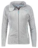 Geographical Norway Damen Fleecejacke Light grey M