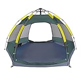 Die besten Zelte für Versammlungen im Freien 2 Personen Automatische Geschwindigkeit Open Outdoor Zelt Verdickte Portable 3- 4 Personen Zelt Strand Camping Regen Kleines Schichtzelt Die besten Camp