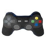 Close Up Game Over Gamecontroller Kissen - schwarz/blau, Bestickt, 100% Polyester, in Polyb