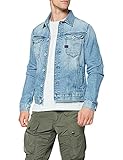 G-STAR RAW Herren Arc 3D Slim Denim Jacket, Faded Tide C779-C460, L