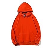 PANBOB Sweatshirt Herren Sport Freizeit Mode Trend Einfarbig Langärmeliger Herren Hoodie Klassischer All-Match Basic Loser Frühling Und Herbst Neue H