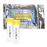 AquaVial Wassertest Schnelltest für Trinkwasser - 2er Pack auf E.coli BZW. Coliforme Bakterien Nachweis | Hochempfindlicher Wasserqualität-Tester für Brunnen- und Leitungswasser für Heimgeb