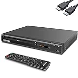 Megatek HD-2000E Region-Free DVD-Player / CD-Player mit HDMI Anschluss (1080p Upscaling), USB Media Link, Koaxialer Digitalaudio, Metallgehäuse, mit Fernbedienung und HDMI-Kab
