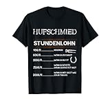 Herren Hufschmied Stundenlohn Pferde Hufeisen Schmied Pferdeschmied T-S