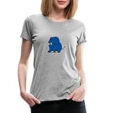 Spreadshirt Sendung Mit Der Maus Kleiner Elefant Stehend Frauen Premium T-Shirt, S, G