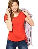 Cecil Damen 316035 T-Shirt, Papaya orange, L
