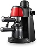 JZTOL Kaffeemaschine Kaffeemaschine, Home Maschine Dampfschaum Kleine Mini Halbautomatische 5bar Kaffeemaschine Home Dampfk