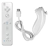 Kylewo Remote Game Control für Nintendo Wii, Eingebauter Wireless und Nun-Chuck Controller für Nintendo W