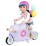 Glitter Girls Donut Lieferservice Roller für 36 cm Puppe – Fahrzeug Puppenzubehör mit Zubehör für Puppen – Spielzeug für Kinder ab 3 Jahren (30 Teile)