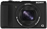 Sony DSC-HX60 Digitalkamera (20,4 Megapixel, 30-fach opt. Zoom, 7,5 cm (3 Zoll) LCD-Display, Exmor R CMOS Sensor, NFC/WiFi) schw