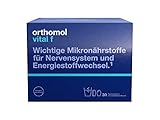 Orthomol vital f 30er Granulat, Tablette & Kapseln, Orange - Vitamin Komplex für Frauen bei Müdigkeit & Erschöpfung