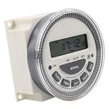 Mogzank Programmierbare Zeitschalt Uhr Relais Digital LCD Power WöChentlich CN304a AC 220V 5