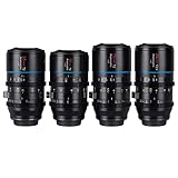 SIRUI Mars 1.33x T2 bis T2.9 anamorphes Objektiv Set, MFT Objektiv Kit ( 24mm, 35mm, 50mm, 75mm M4/3 Anamorphotische Objektive )